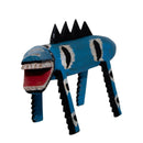 Escultura Calango em Madeira