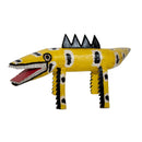 Escultura Calango em Madeira