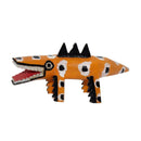 Escultura Calango em Madeira P