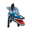 Escultura Calango em Madeira P