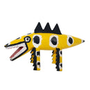 Escultura Calango em Madeira P