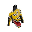 Escultura Calango em Madeira P