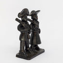 Escultura Casal Lampião e M. Bonita em Cerâmica