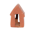 Escultura Casinha Barro em Cerâmica