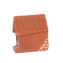 Escultura Casinha Barro em Cerâmica