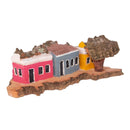 Escultura Casinha Talhada na Madeira CMS 05