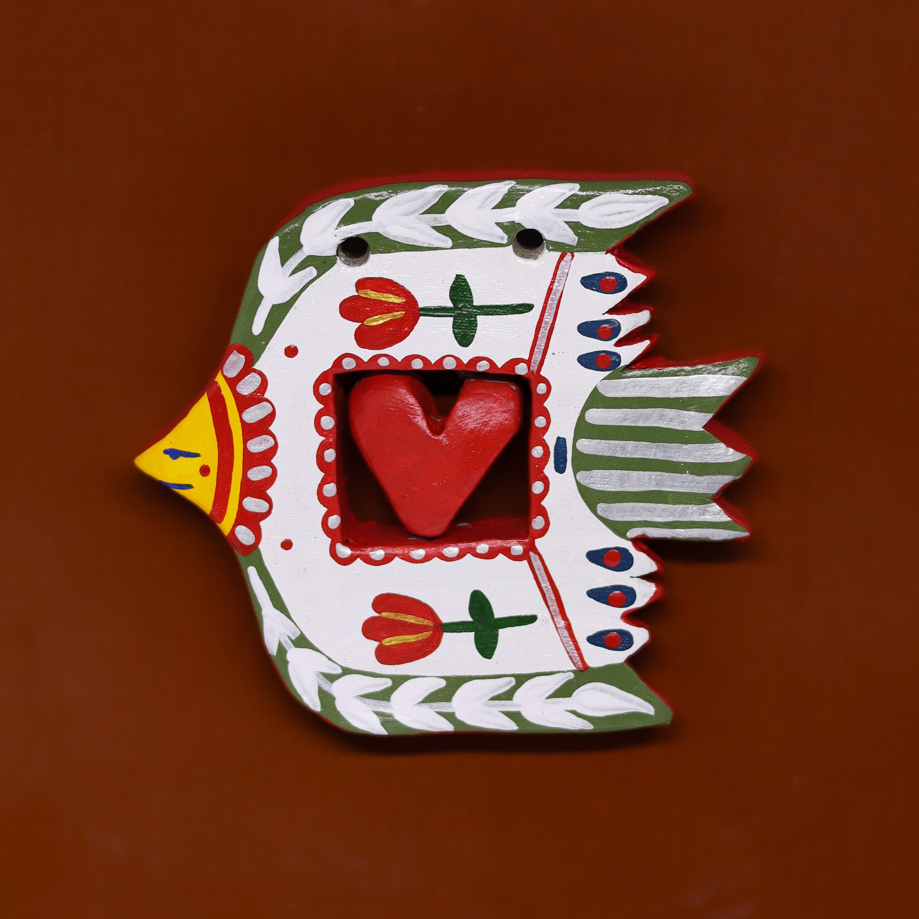 Escultura Coração de Passarinho MV 04