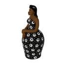 Escultura Dondoca charmosa Preto