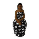 Escultura Dondoca charmosa Preto