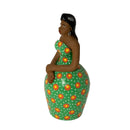 Escultura Dondoca charmosa Verde