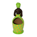 Escultura Dondoca Porta Guardanapos Verde