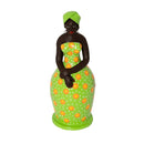 Escultura Dondoca Porta Guardanapos Verde