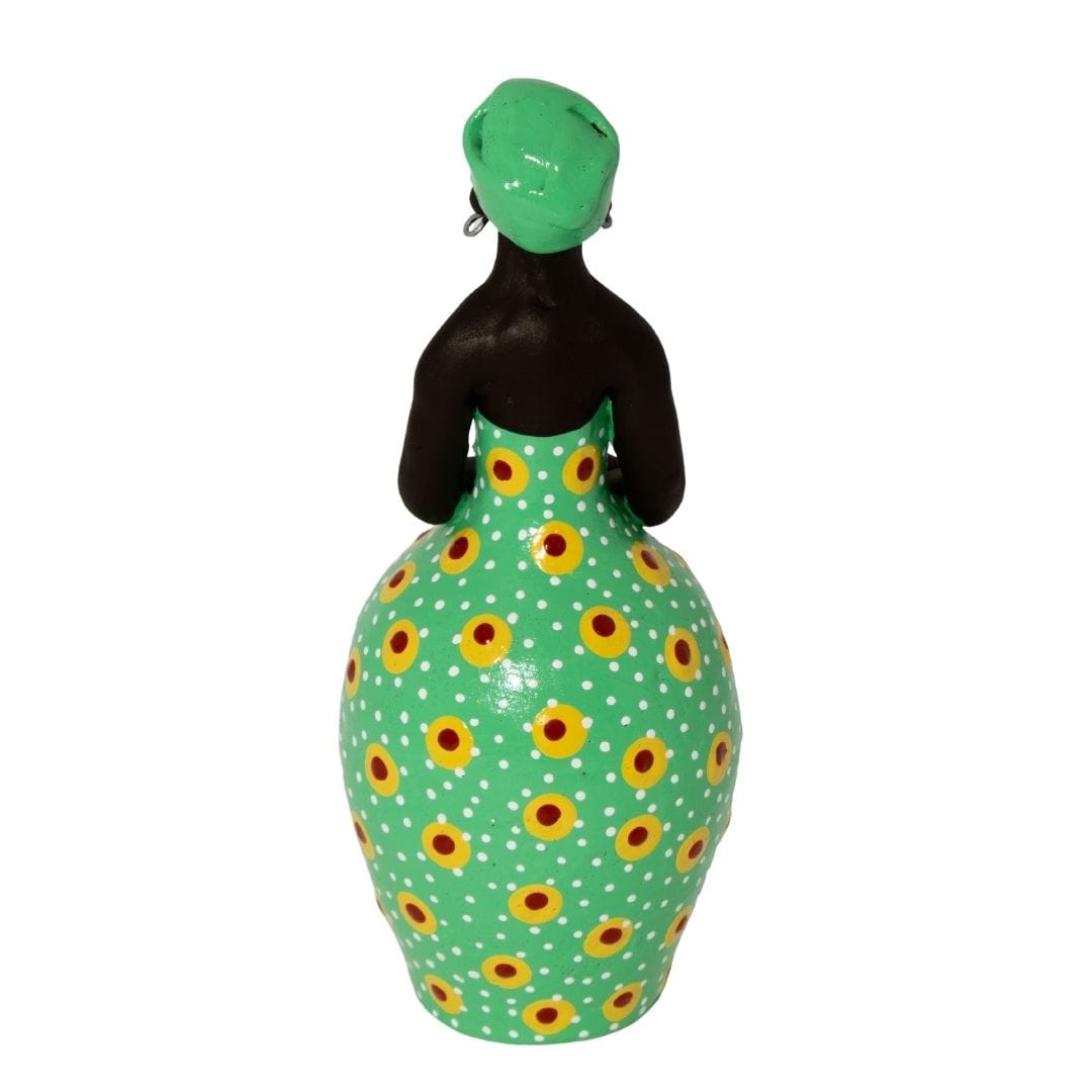 Escultura Dondoca Verde