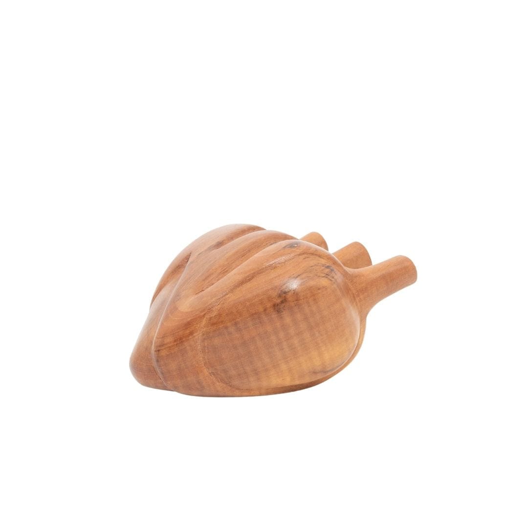 Escultura Ex-Voto Coração em Madeira