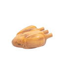 Escultura Ex-Voto Coração em Madeira