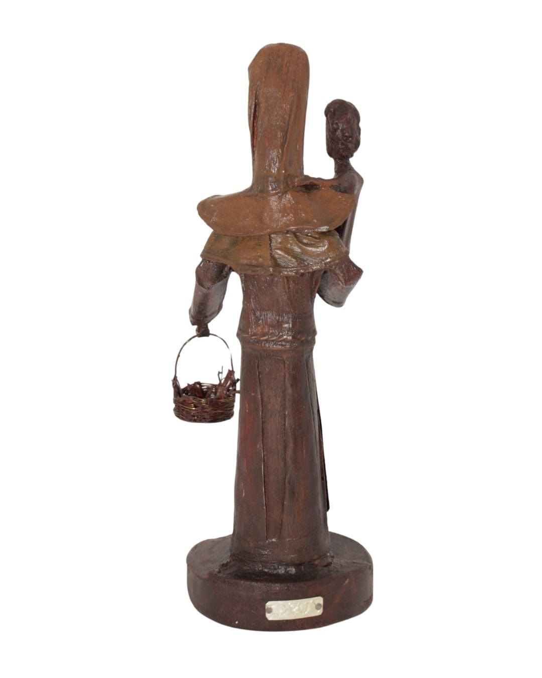 Escultura Irmã Dulce em Metal