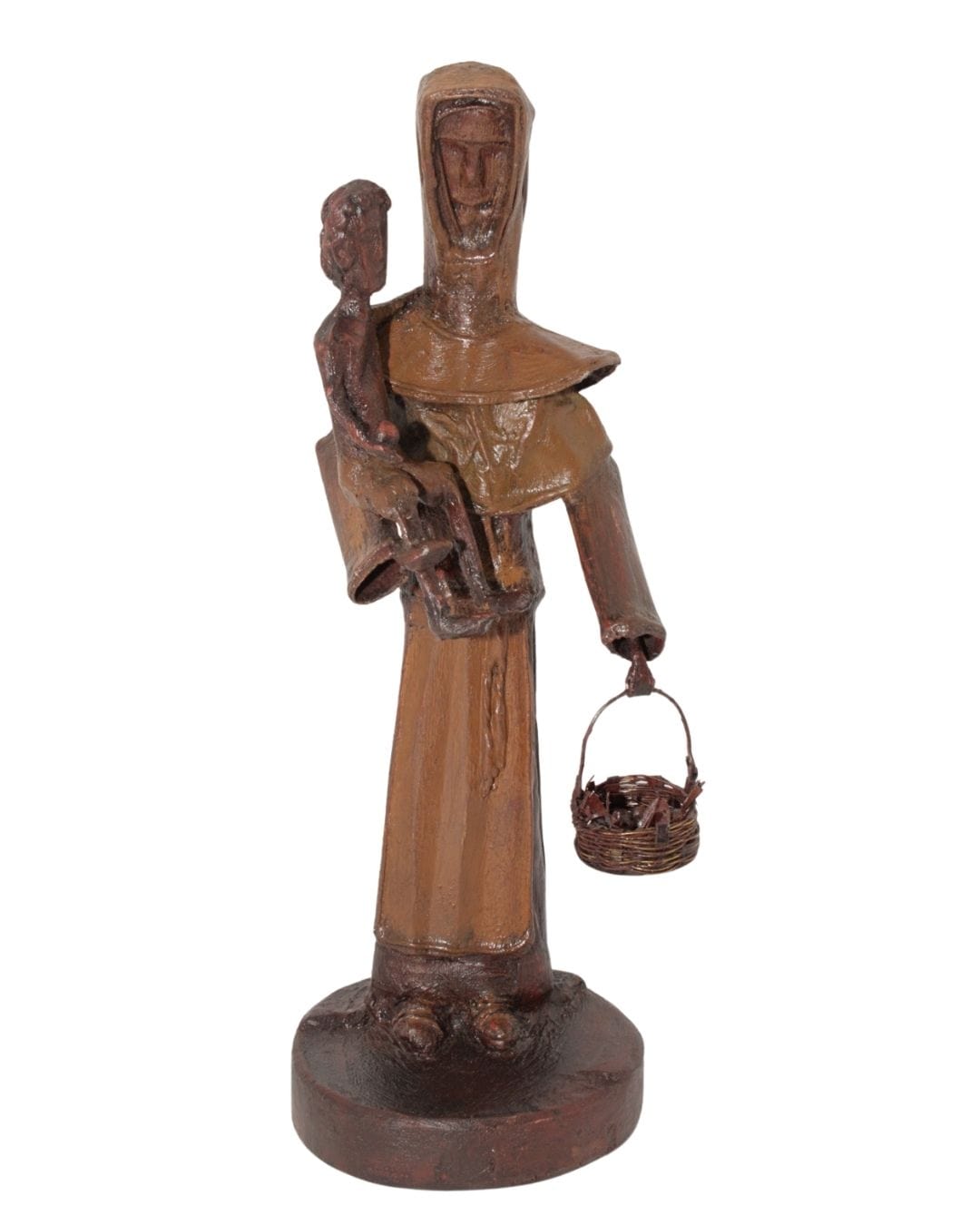 Escultura Irmã Dulce em Metal