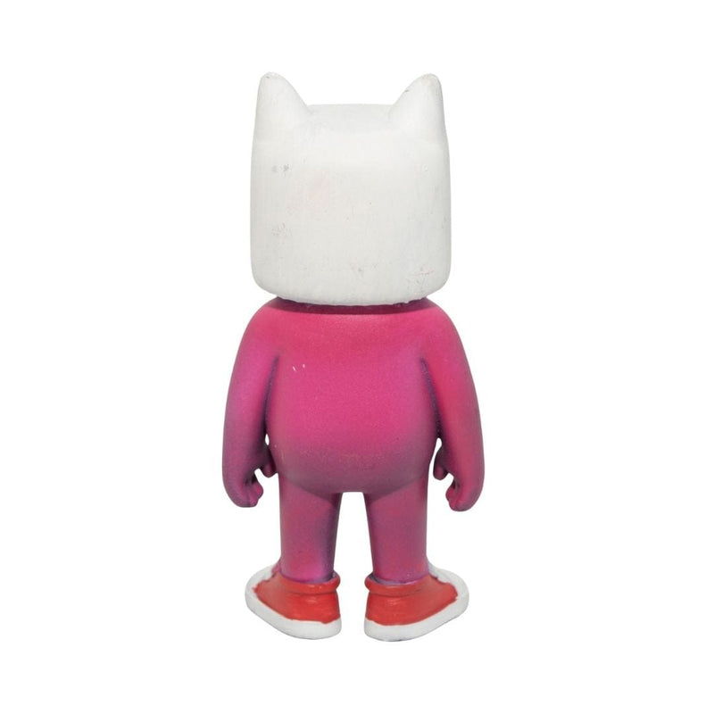Escultura La Ursa em Resina - Branca e Rosa