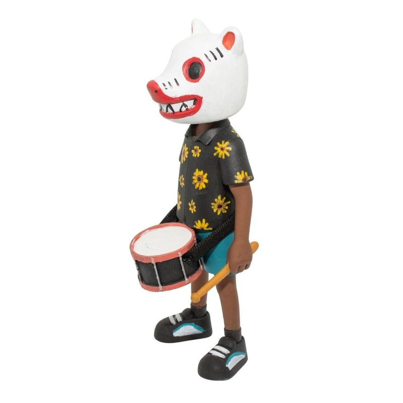 Escultura La Ursa em Resina - Camisa Girassol