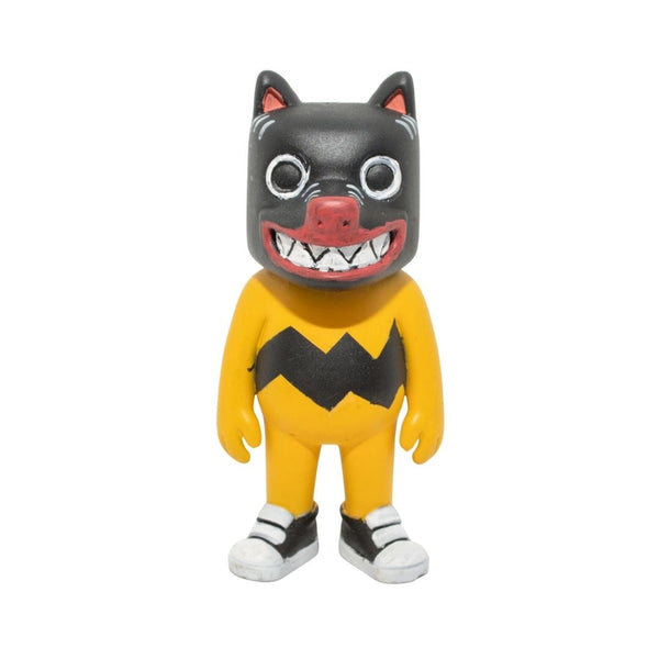 Escultura La Ursa em Resina - Preto e Amarelo