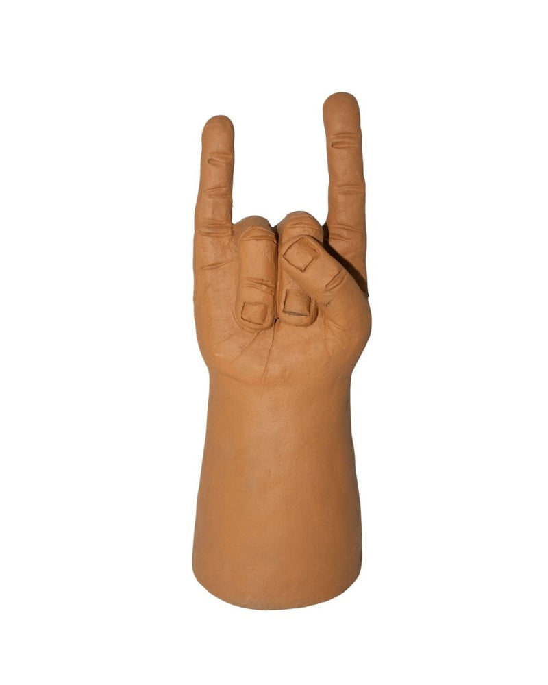 Escultura Mão Em Cerâmica