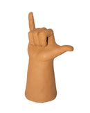 Escultura Mão Em Cerâmica