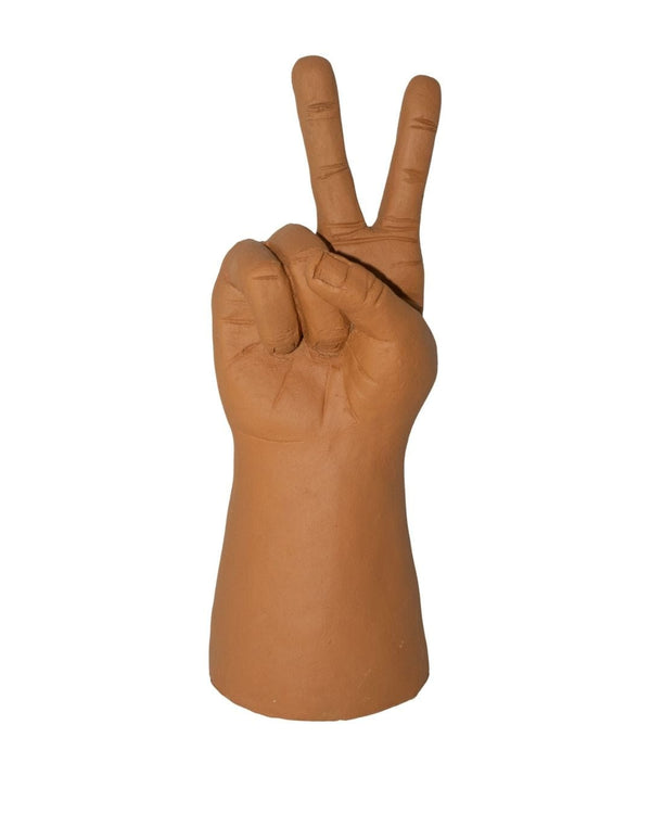 Escultura Mão Em Cerâmica