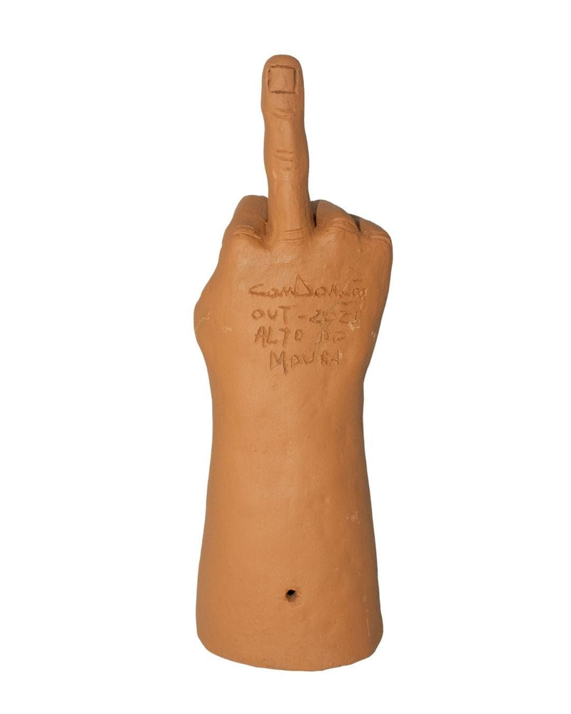 Escultura Mão Em Cerâmica