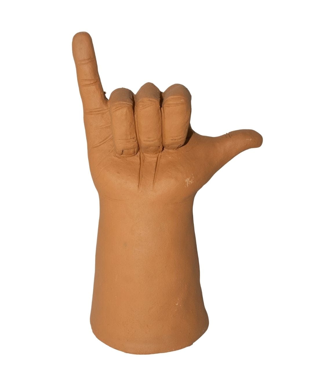 Escultura Mão Em Cerâmica