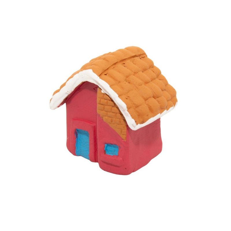Escultura Miniatura Casinha Rosa