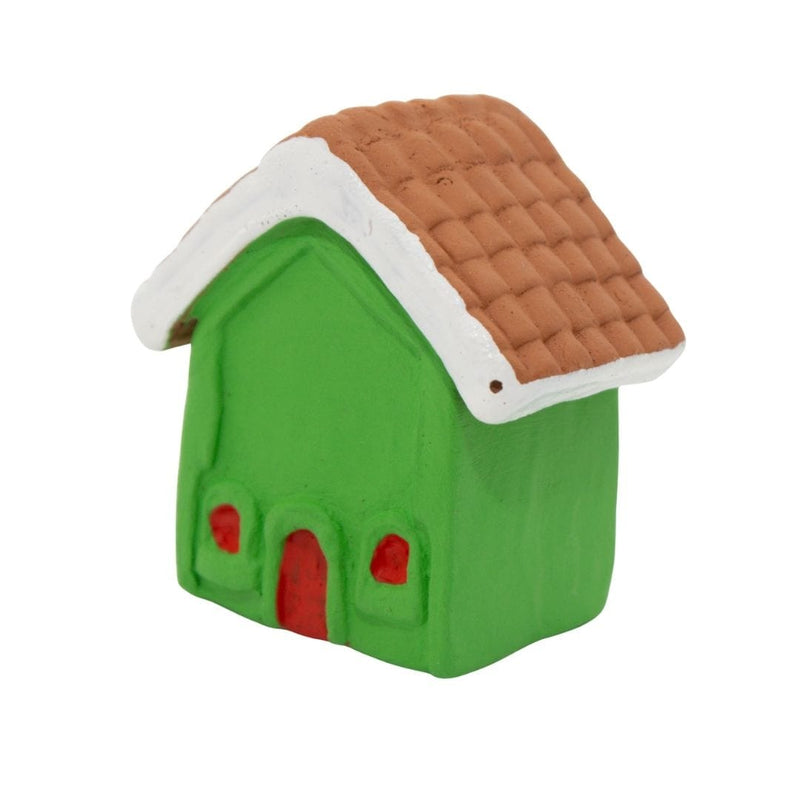 Escultura Miniatura Casinha Verde