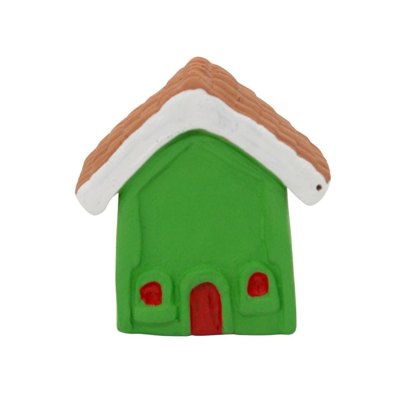 Escultura Miniatura Casinha Verde