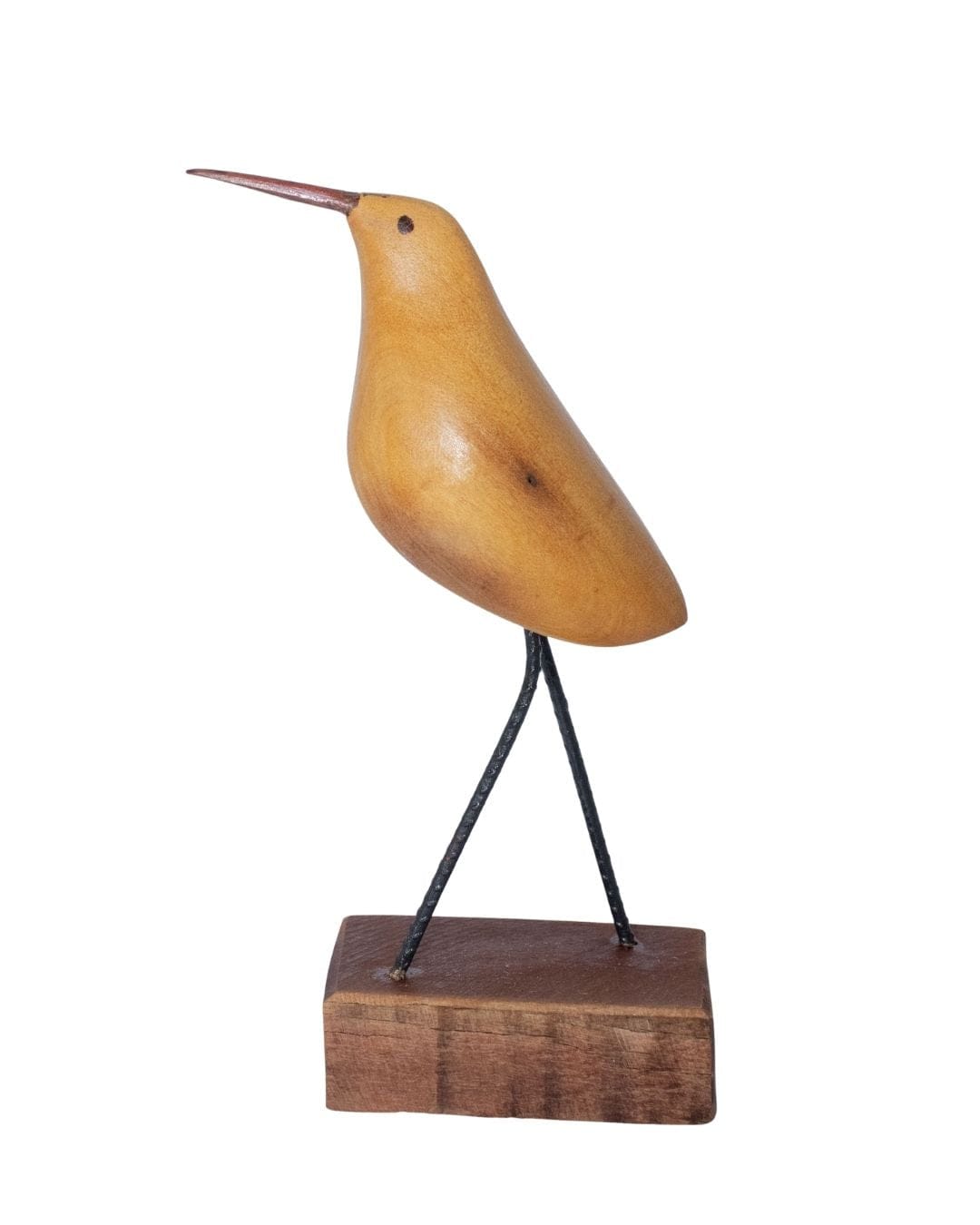 Escultura Pássaro de Madeira