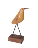 Escultura Pássaro de Madeira