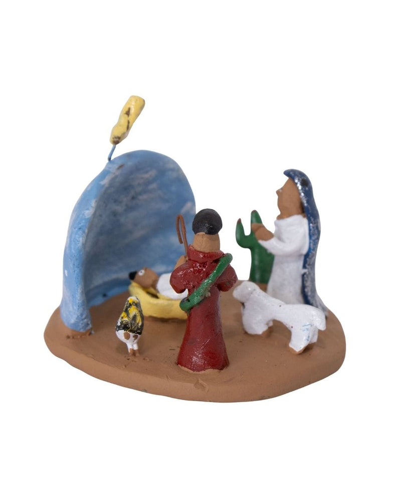 Escultura Presépio Colorido