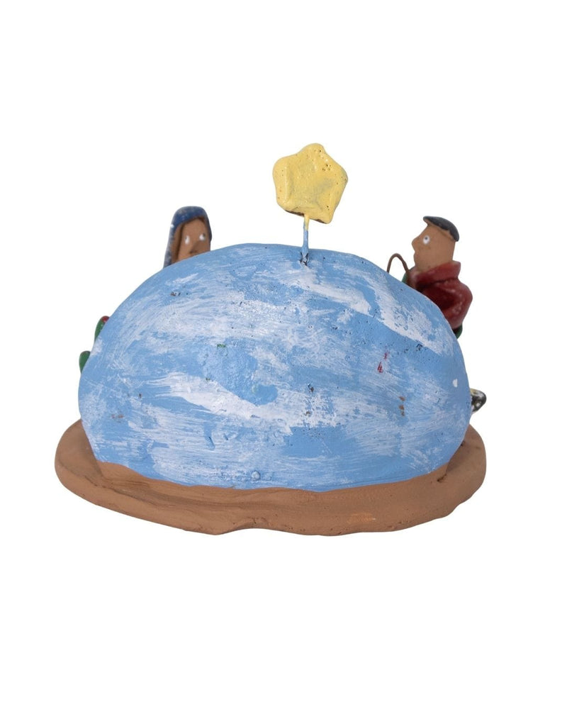 Escultura Presépio Colorido