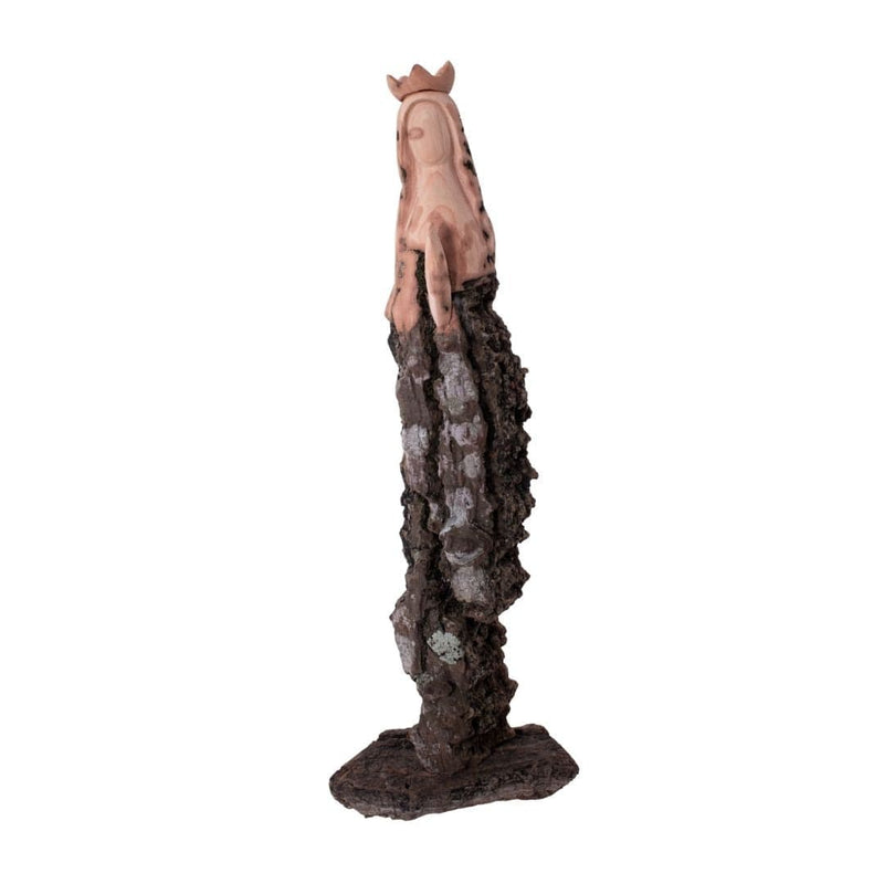 Escultura Santinha Talhada na Madeira 02