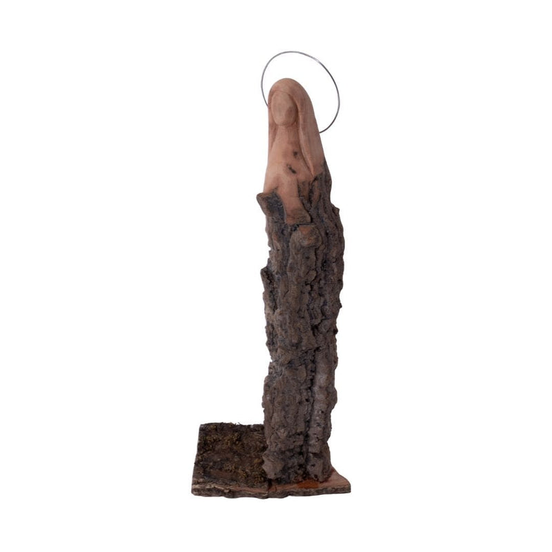 Escultura Santinha Talhada na Madeira 03
