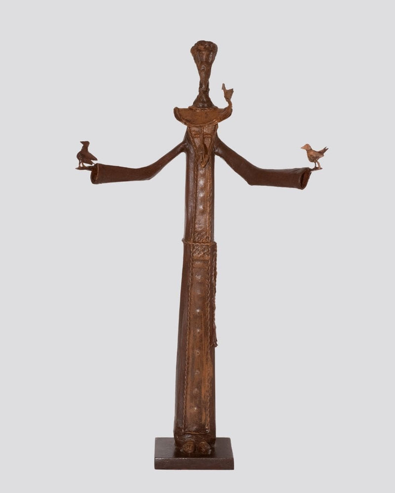 Escultura São Francisco em Metal