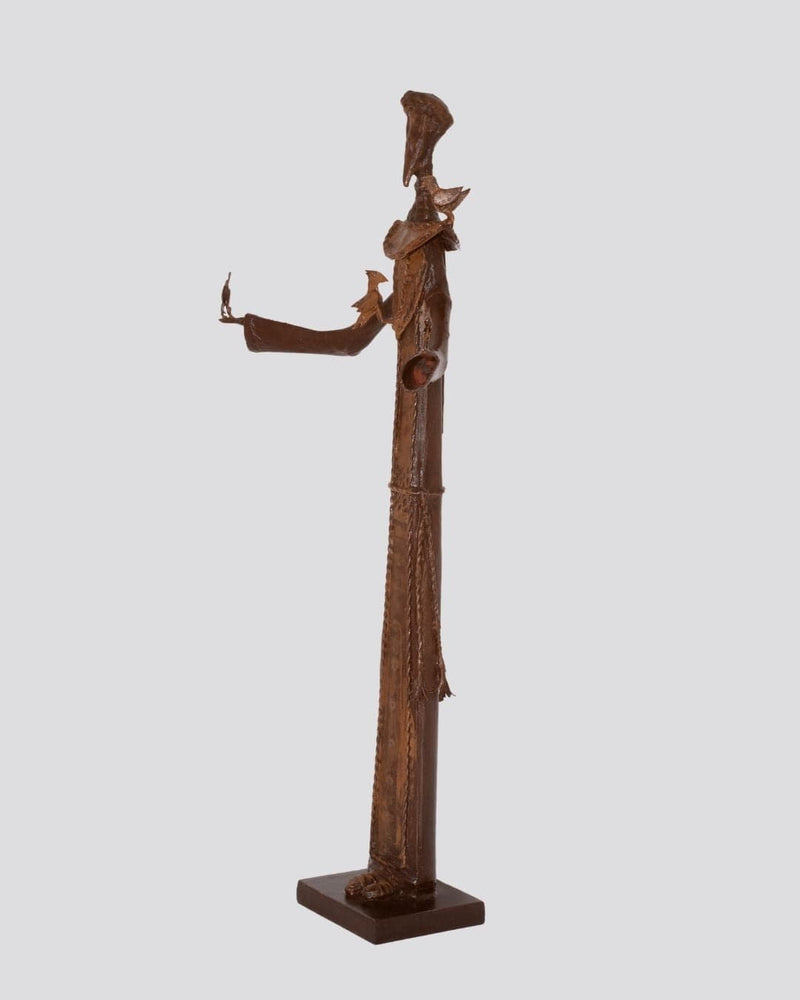 Escultura São Francisco em Metal