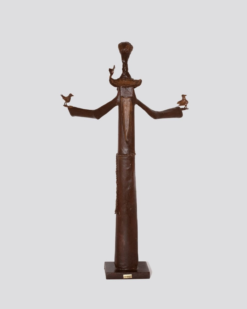 Escultura São Francisco em Metal