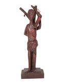 Escultura São Sebastião em Metal