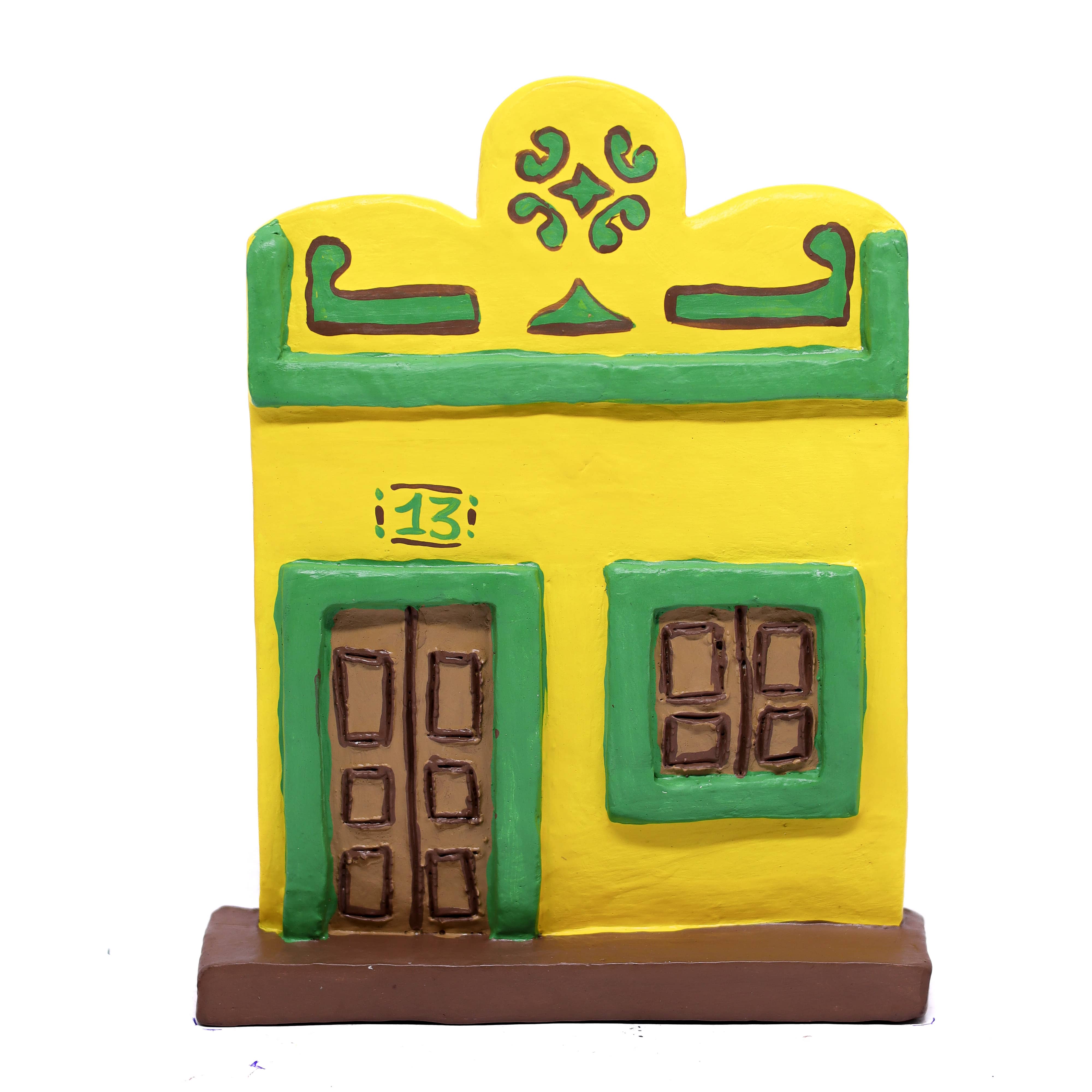 Fachada Colonial  de Parede em Cerâmica 02