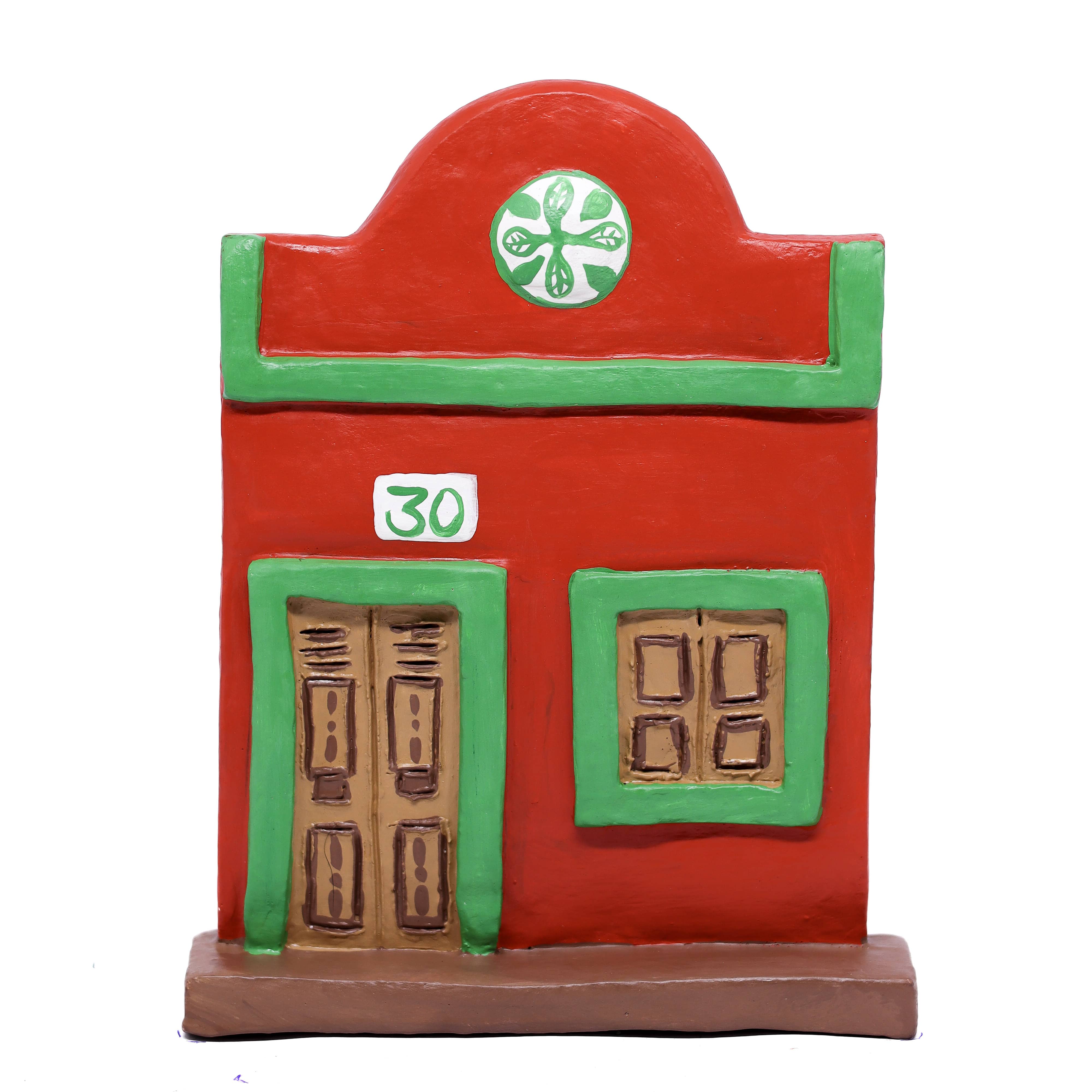 Fachada Colonial  de Parede em Cerâmica 10
