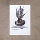 Gravura Peteca - 30 X 21 cm