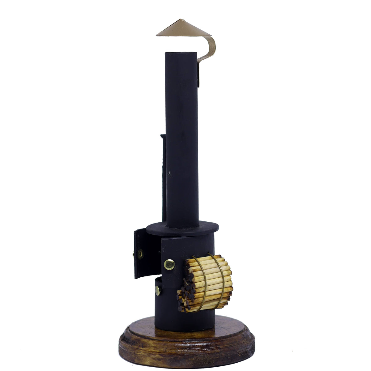 Incensário em Preto Fosco