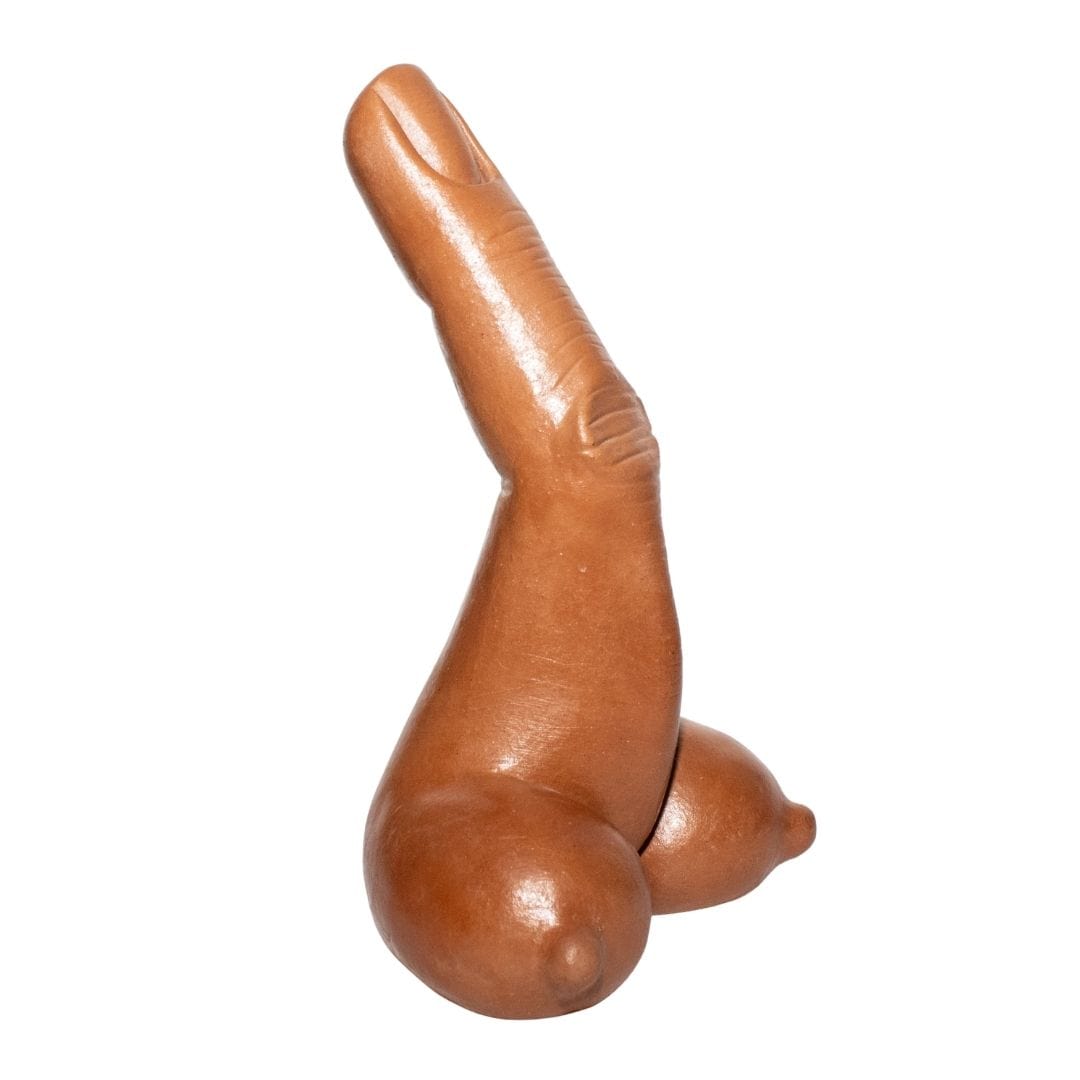 Incensário Entrelaçado em Cerâmica