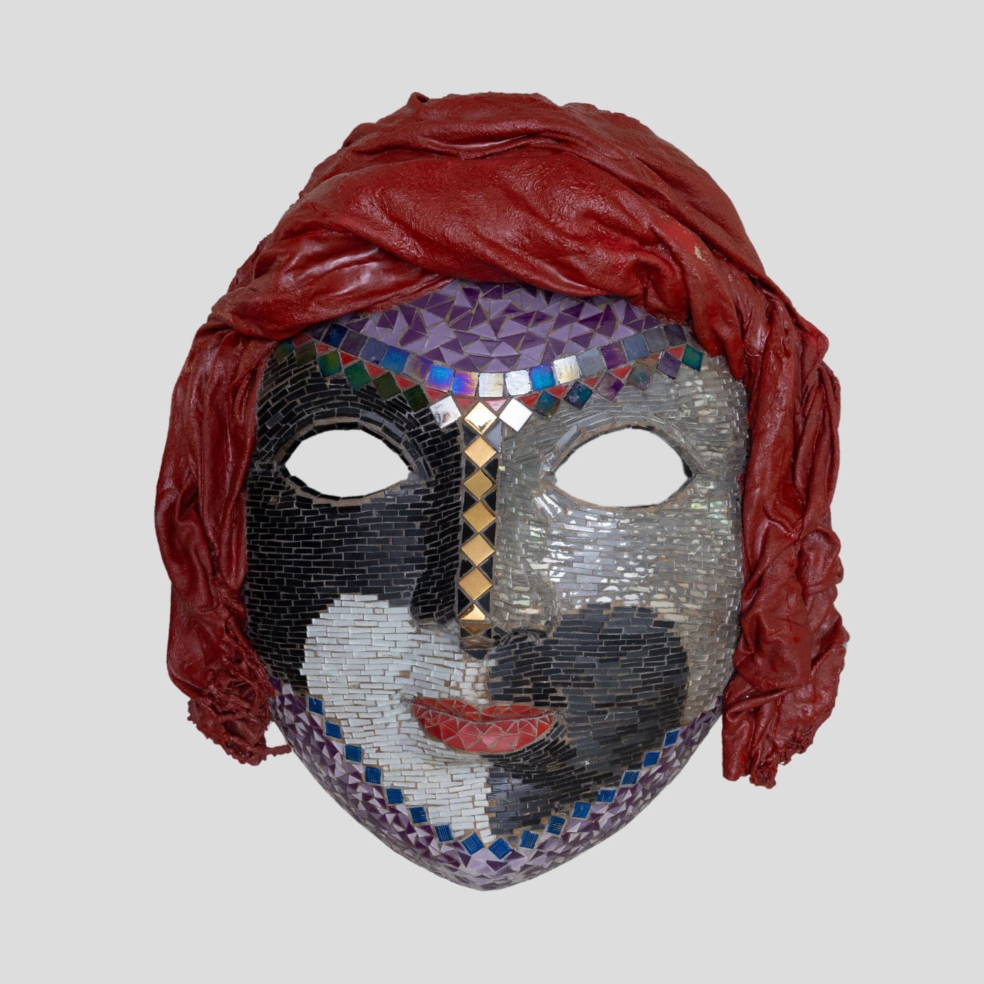 Máscara de Carnaval em Resina de Poliéster