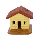 Miniatura Casinha em Barro Amarela