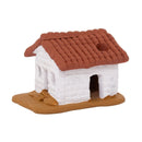 Miniatura Casinha em Barro Branca